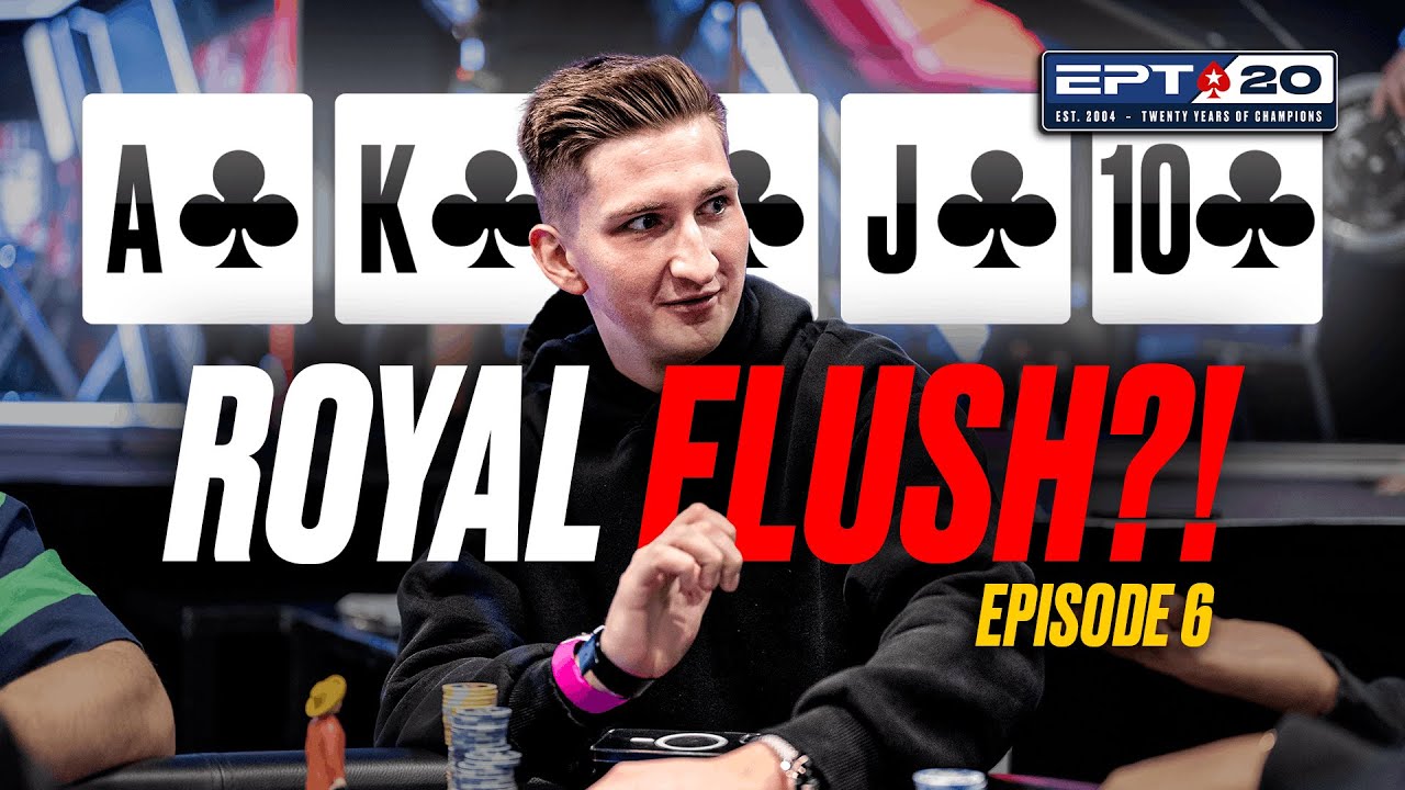 Королевский флеш в EPT?!?! 🔥 20 ЛЕТ EPT | EP6