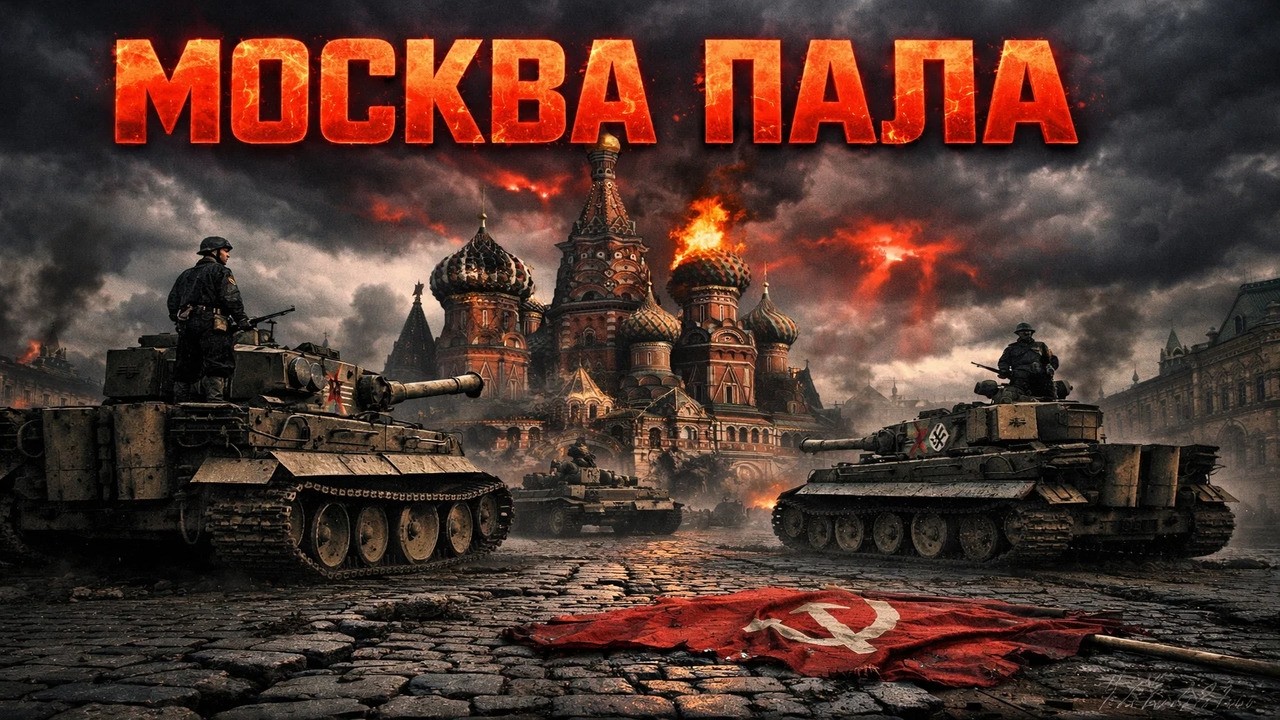 Что если Москва ПАЛА в 1941? СССР