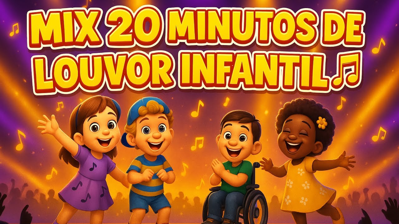 mix 20 minutos louvor infantil