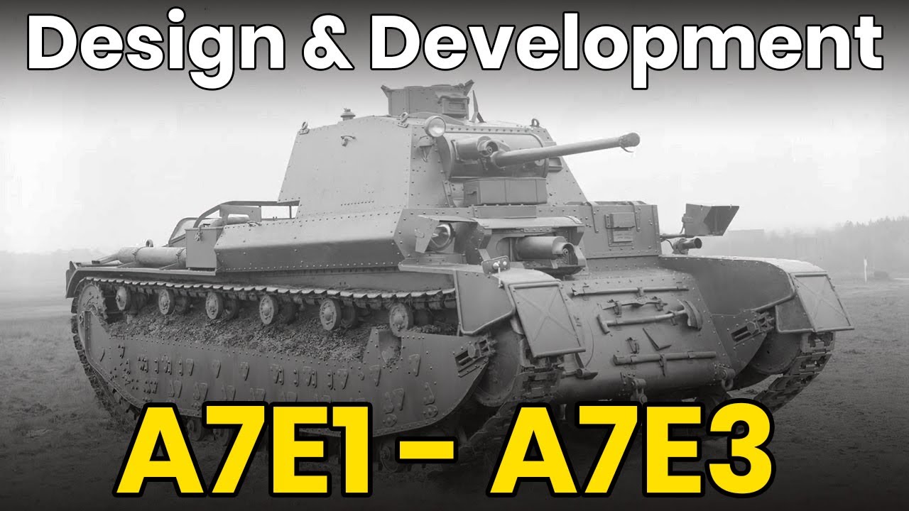 A7E3 Fast Medium Tank - Tank Design & Development