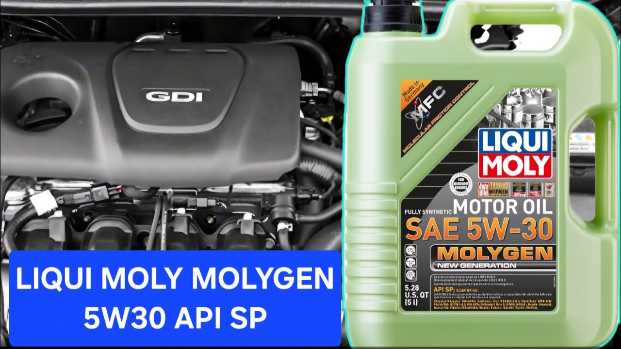 تجربتي مع زيت LIQUI MOLY MOLYGEN 5W30 API SP