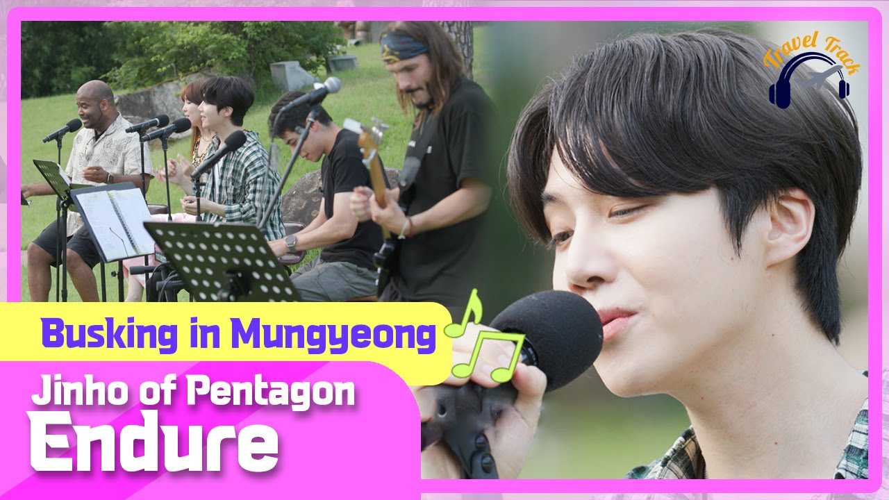 🎶Jinho of Pentagon - Endure (оригинальная песня Сон Си Гён) | 📍Уличные автобусы в Мунгён