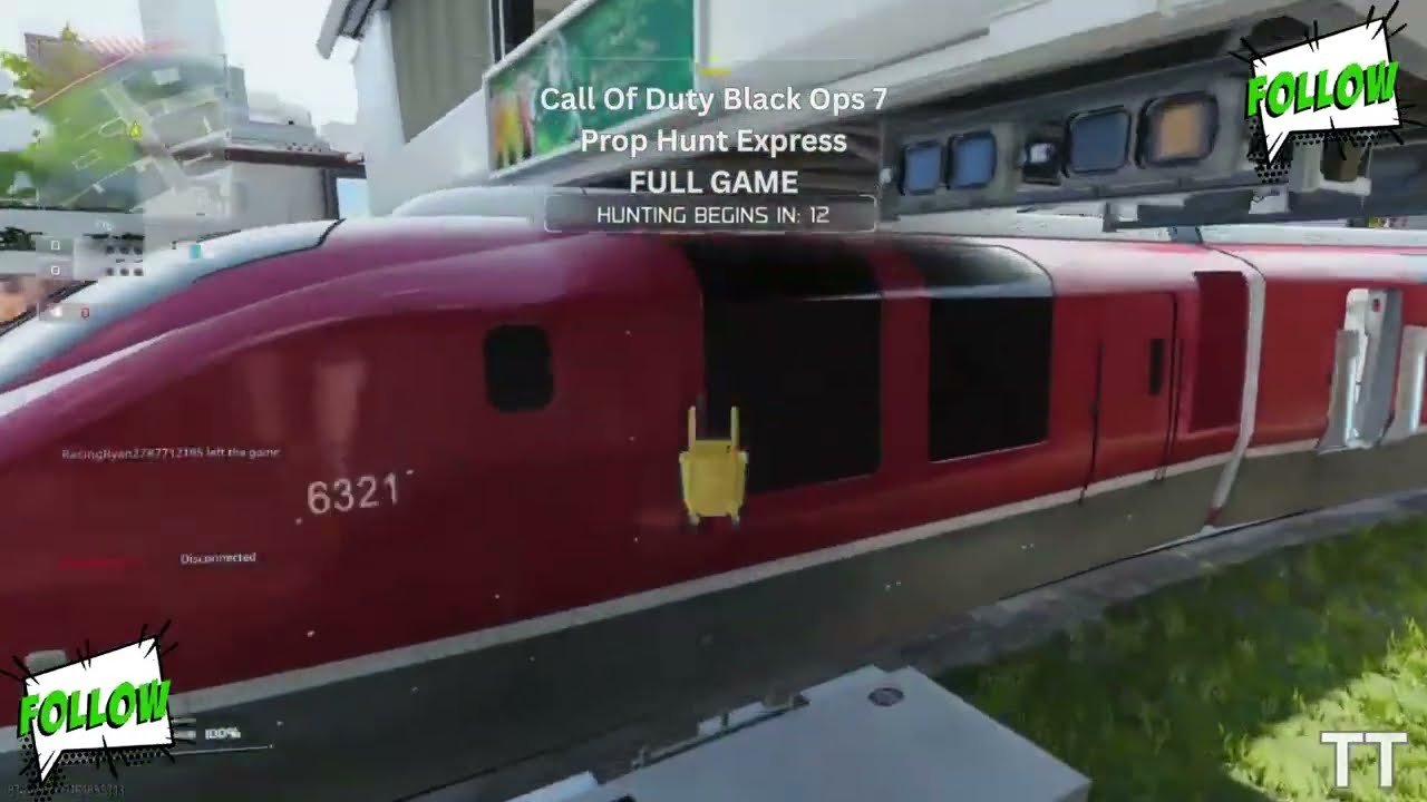 Call Of Duty Black Ops 7 Prop Hunt Express FULL GAME [Tina Tormented] COD BO7 Gameplay