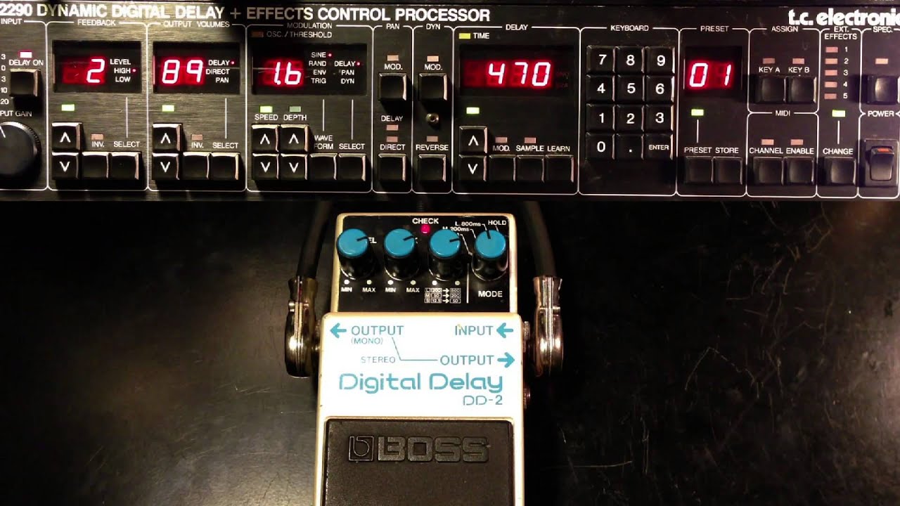 Boss DD-2 vs TC Electronic Digital Delay