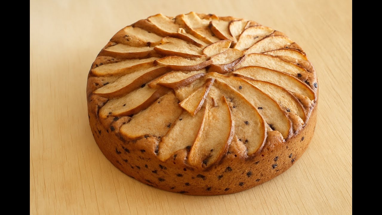 La torta alle pere più soffice di sempre.. senza uova! | Gâteau aux poires sans oeufs!
