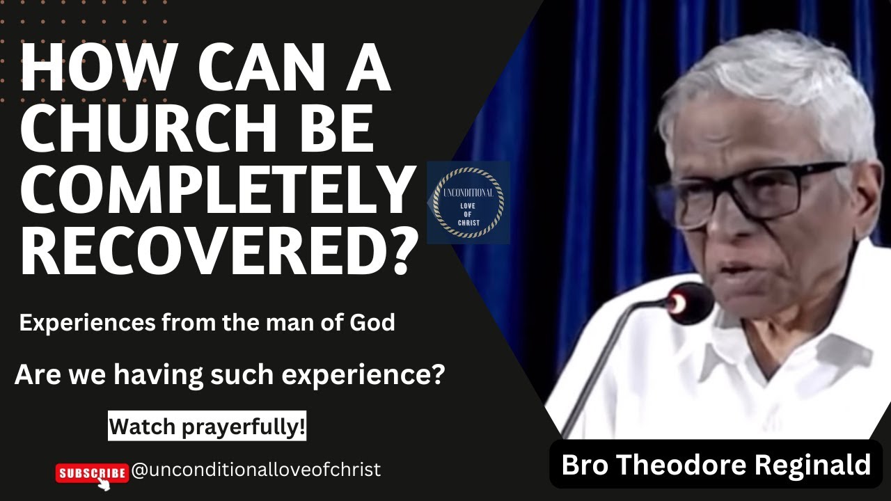 How can a Church be Completely Recovered? Bro Theodore Reginald GS HEBRON Latest Message.