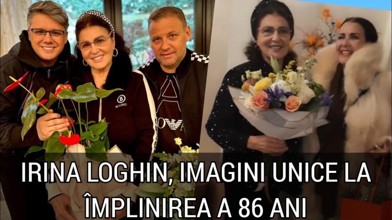 Irina Loghin, petrecere mare de ziua ei! Cum a surprins-o Fuego pe artistă chiar la ea acasă.