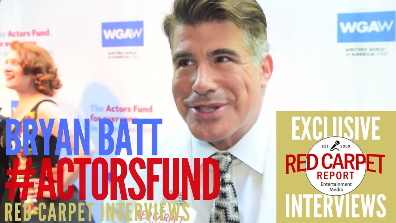 Bryan Batt interviewed at The Actors Fund's 21st Annual LA Tony Awards Viewing Party #Tonys