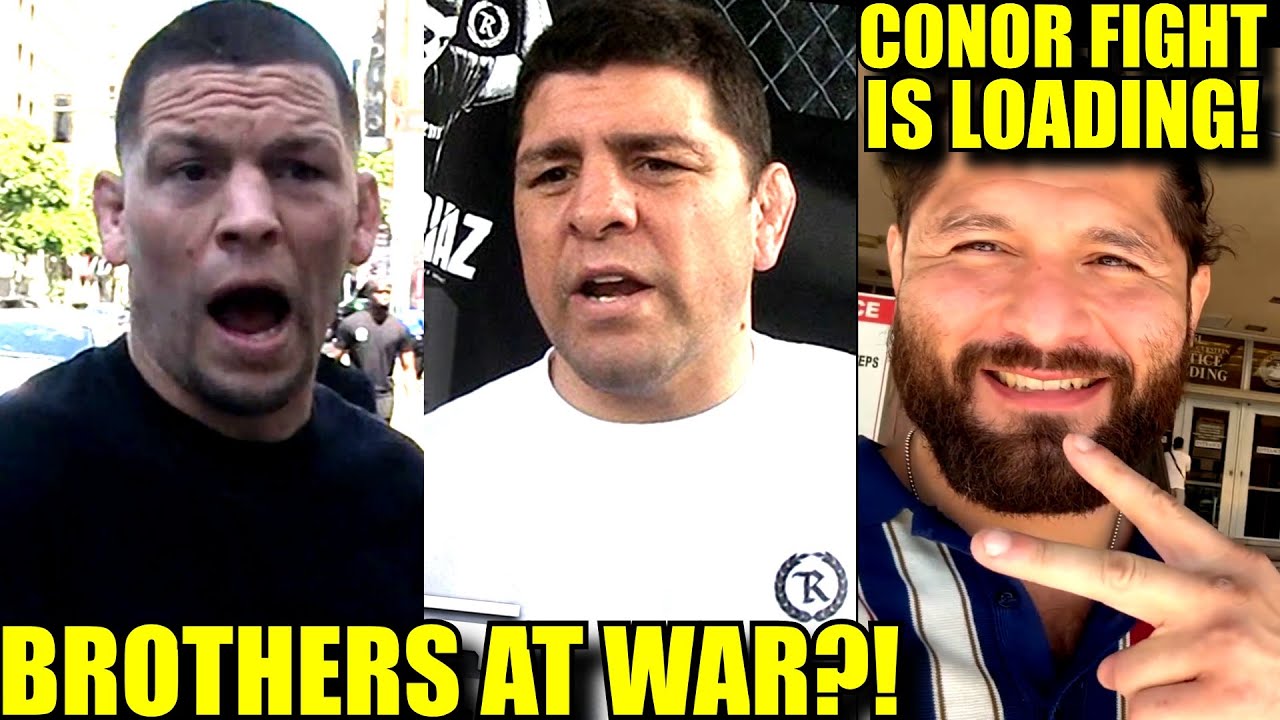 DIAZ FAMILY DRAMA!? Shocking Report Claims Nick vs Nate Diaz Feud Is EXPLODING, Conor vs Masvidal?