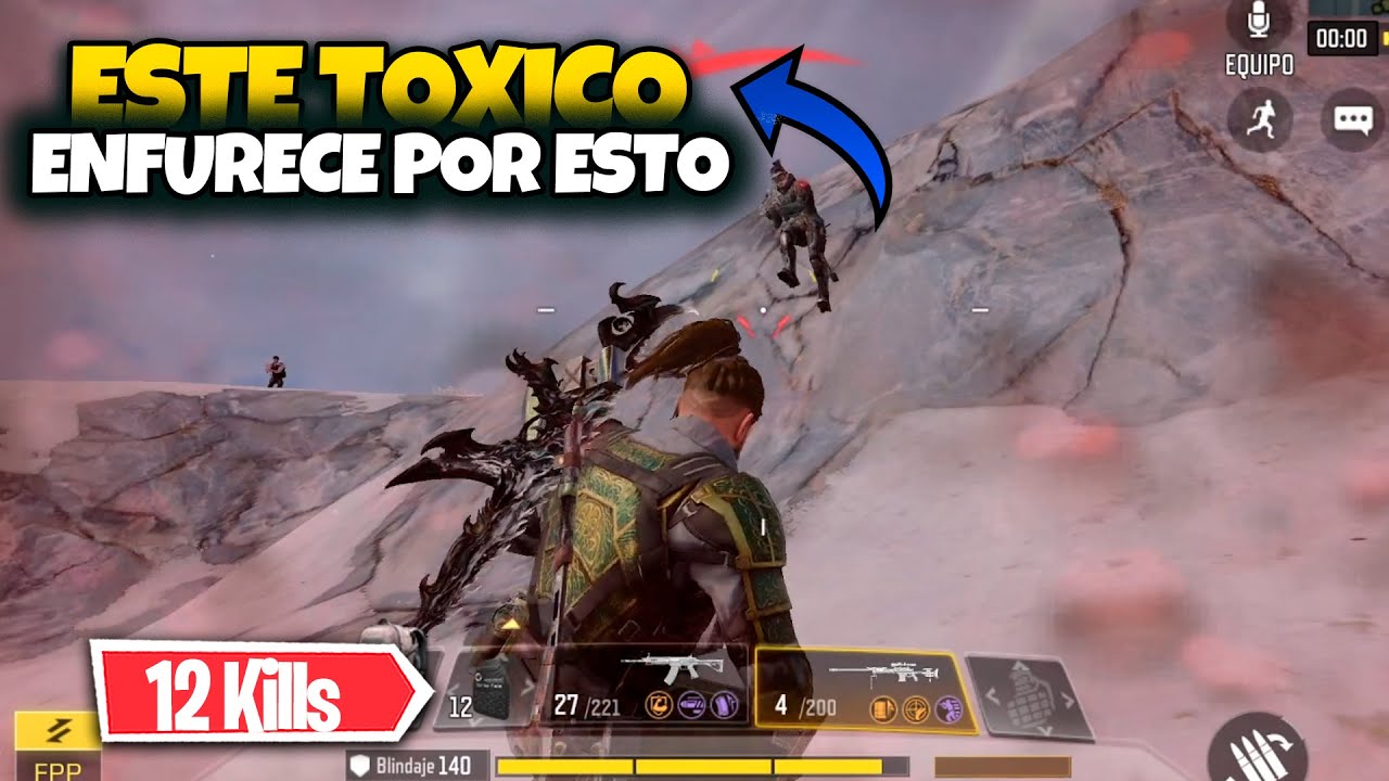 ESTE T0X1CO ME ATACA: ERES UN4 R4T4 POR HACERLE ESTO EN BATTLE ROYALE EN CALL OF DUTY MOBILE
