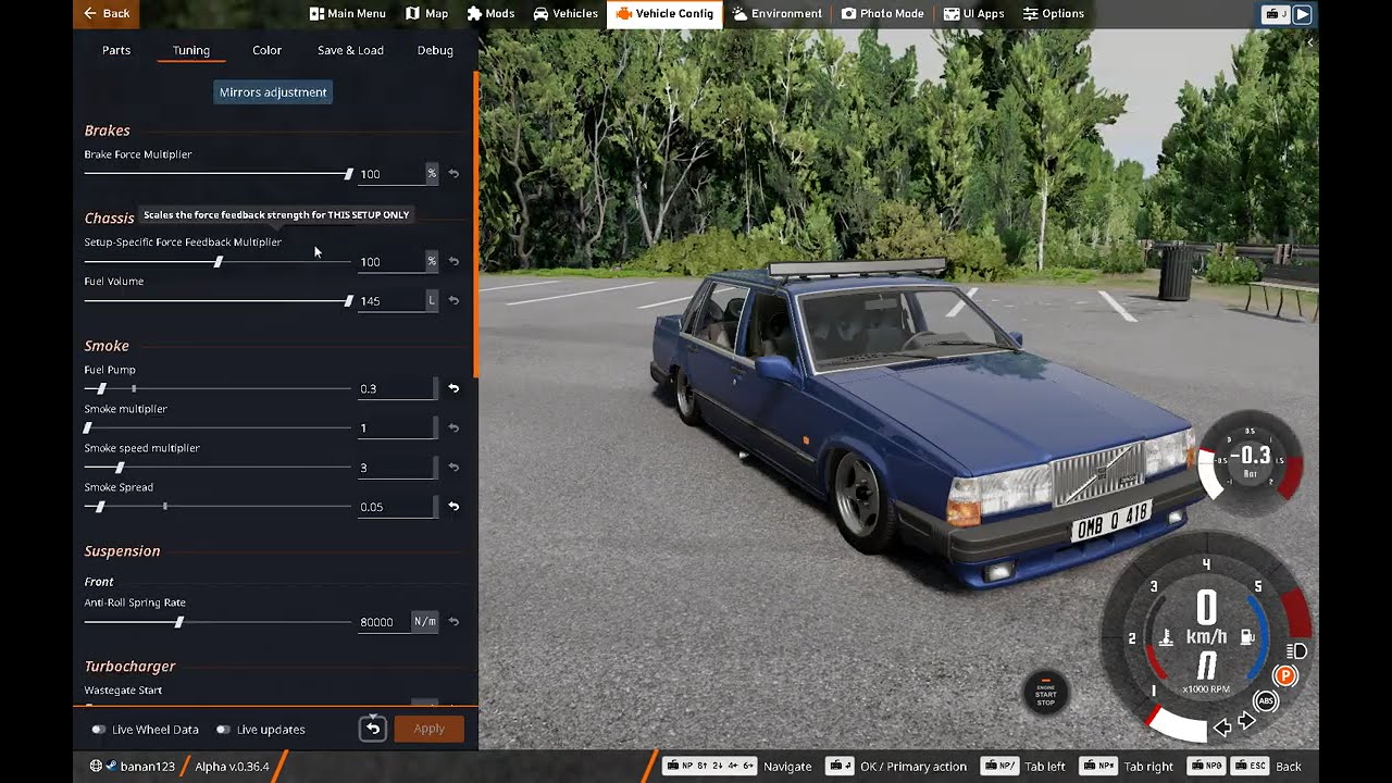 building a volvo 740 d24 in beamng.drive