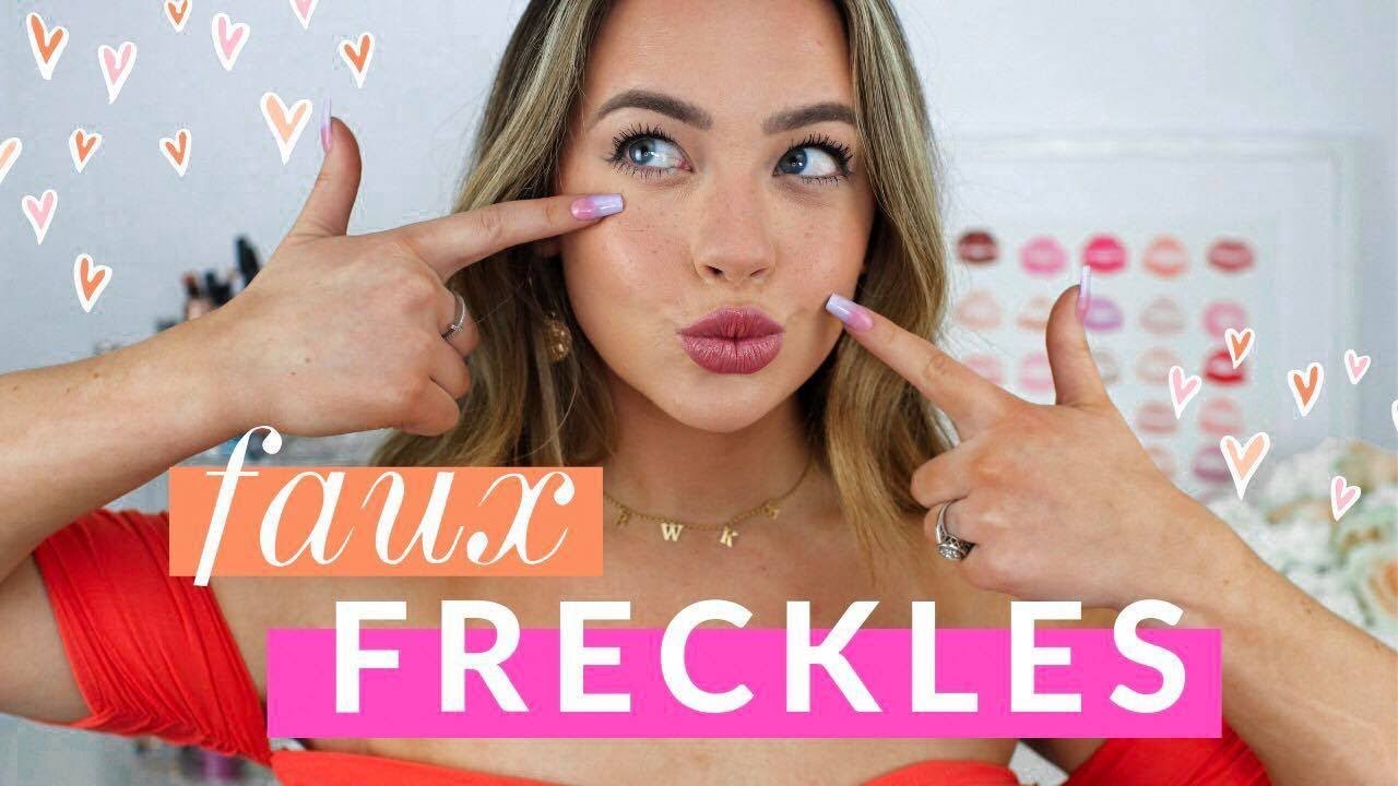 My Fakest Tutorial Ever: Faux Freckles | Kailin Chase