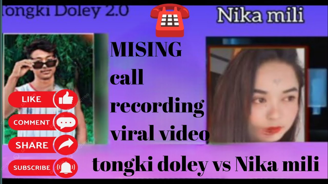 mising call recording viral // mising viral call recording //nika mili