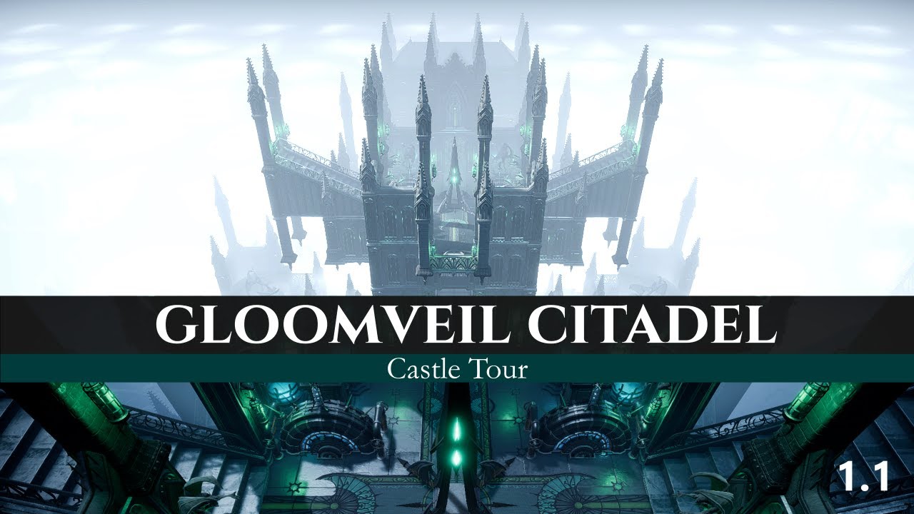 V Rising 1.1 Functional PvE Castle Tour - by real life Architect! Gloomveil Citadel