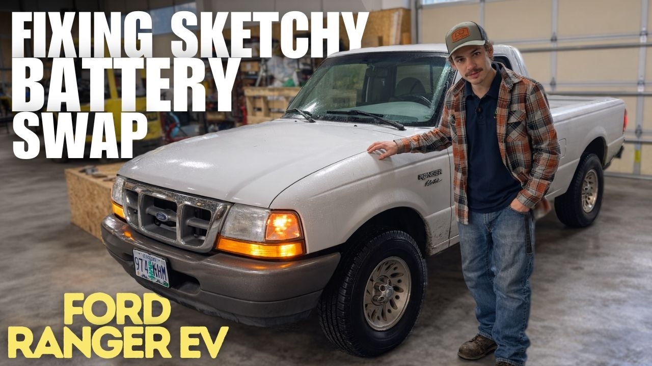 2000 Ford Ranger EV Battery Cell Repair! Fixing A Bad LFP Conversion