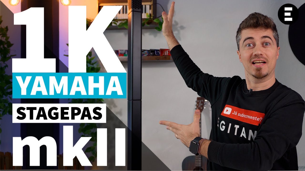 NOVO Yamaha STAGEPAS 1K mkII + DXL1K (versão 2023) | EGITANA.pt