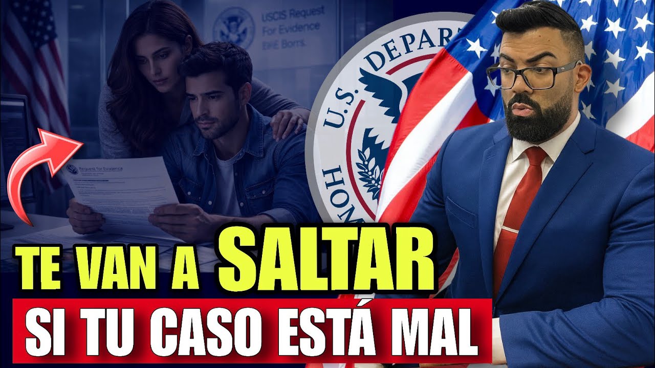 Así te salta USCIS cuando tu caso tiene errores. Cómo evitarlo?