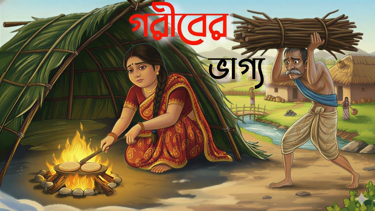 গরীবের ভাগ্য | Bengali Moral Stories Cartoon |  Rupkothar Golpo | Thakumar Jhuli Bangla Golpo