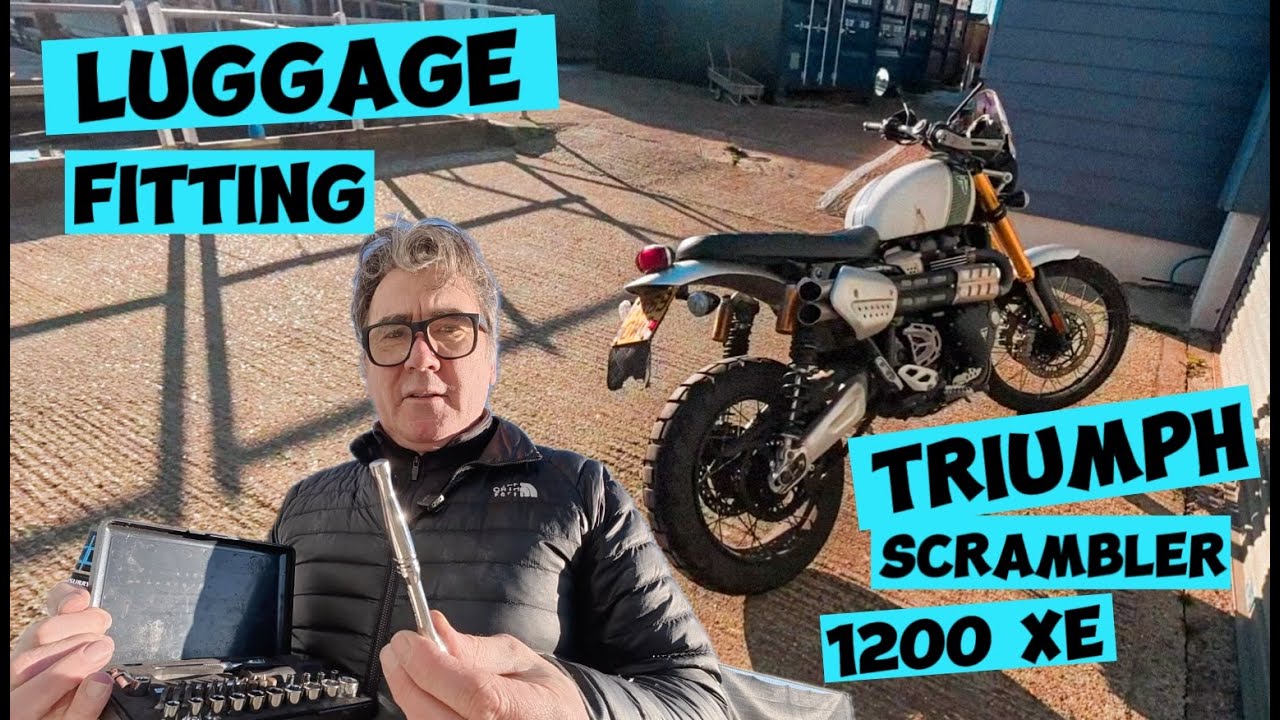 Крепление боковых кофров на Triumph Scrambler 1200 XE