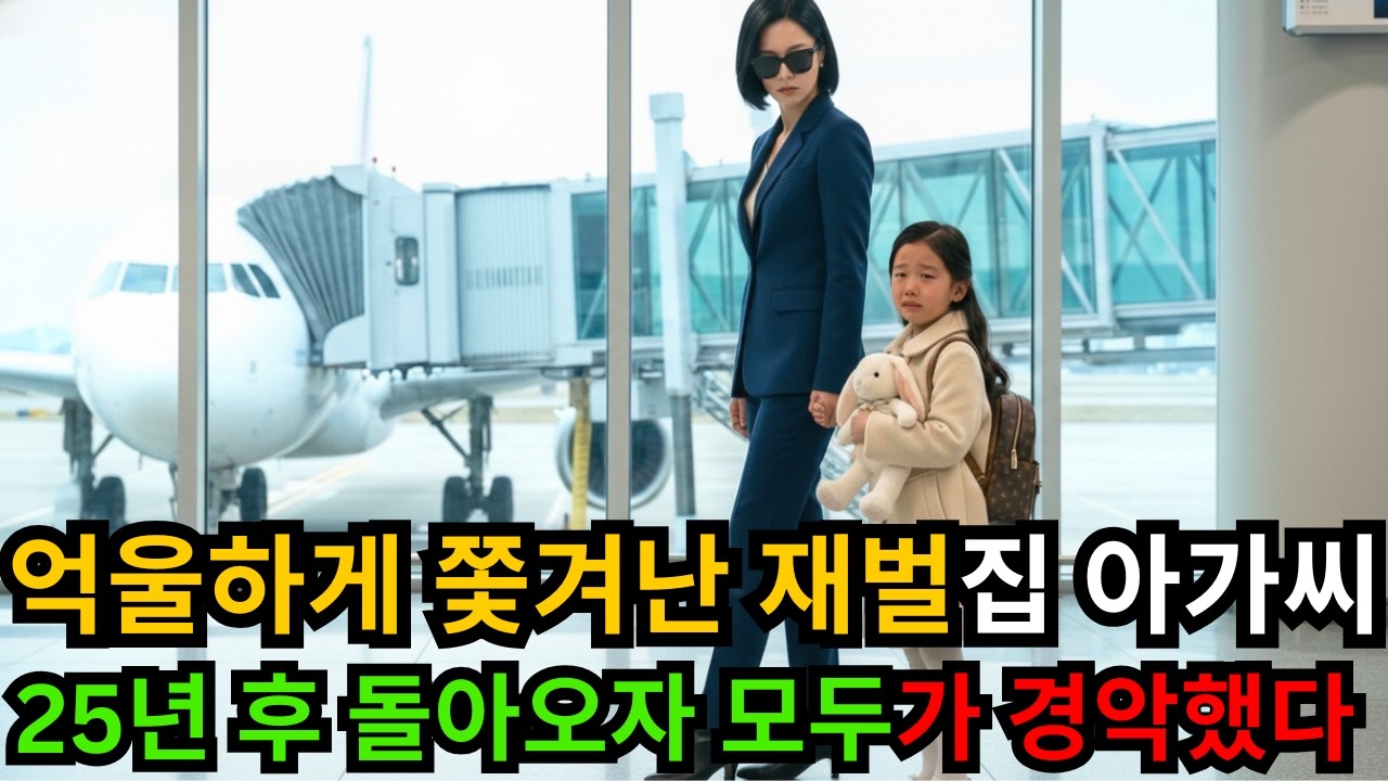 억울하게 쫓겨난 재벌집 아가씨, 25년 만에 돌아오자 모두가 충격! 😱 | 눈물사연