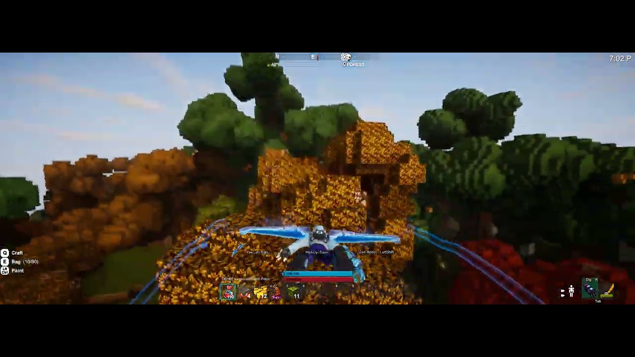 Creativerse: Ep. 148! Gliding & Taking Pictures Above The Colorful Forest! :D September 20,2025!
