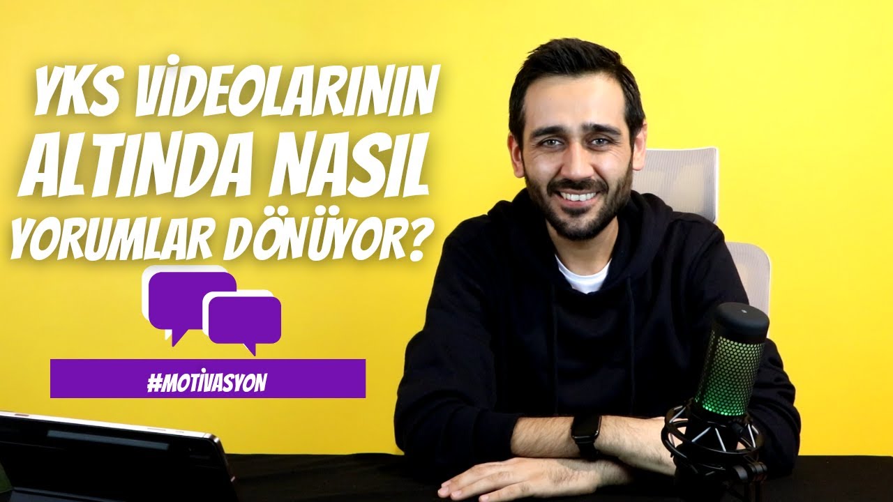#YKS Videolarının Altında Nasıl Yorumlar Dönüyor? Biraz da Gülelim 😃 #motivasyon
