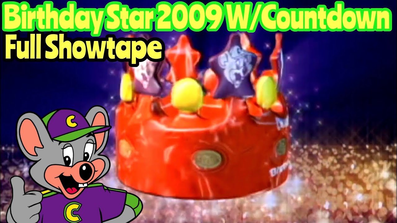 Chuck E. Cheese Birthday Star 2009 FULL SHOW
