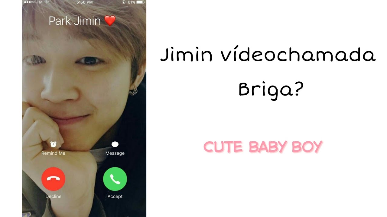 PARK JIMIN - Resolvendo uma briga Vídeo Chamada | Respirando Kpop