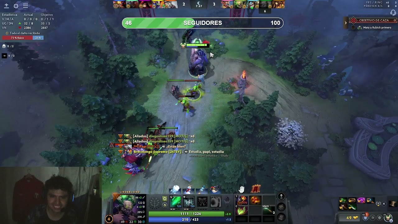 Underlord El mejor off / party con los seguidores / Elchikodiego