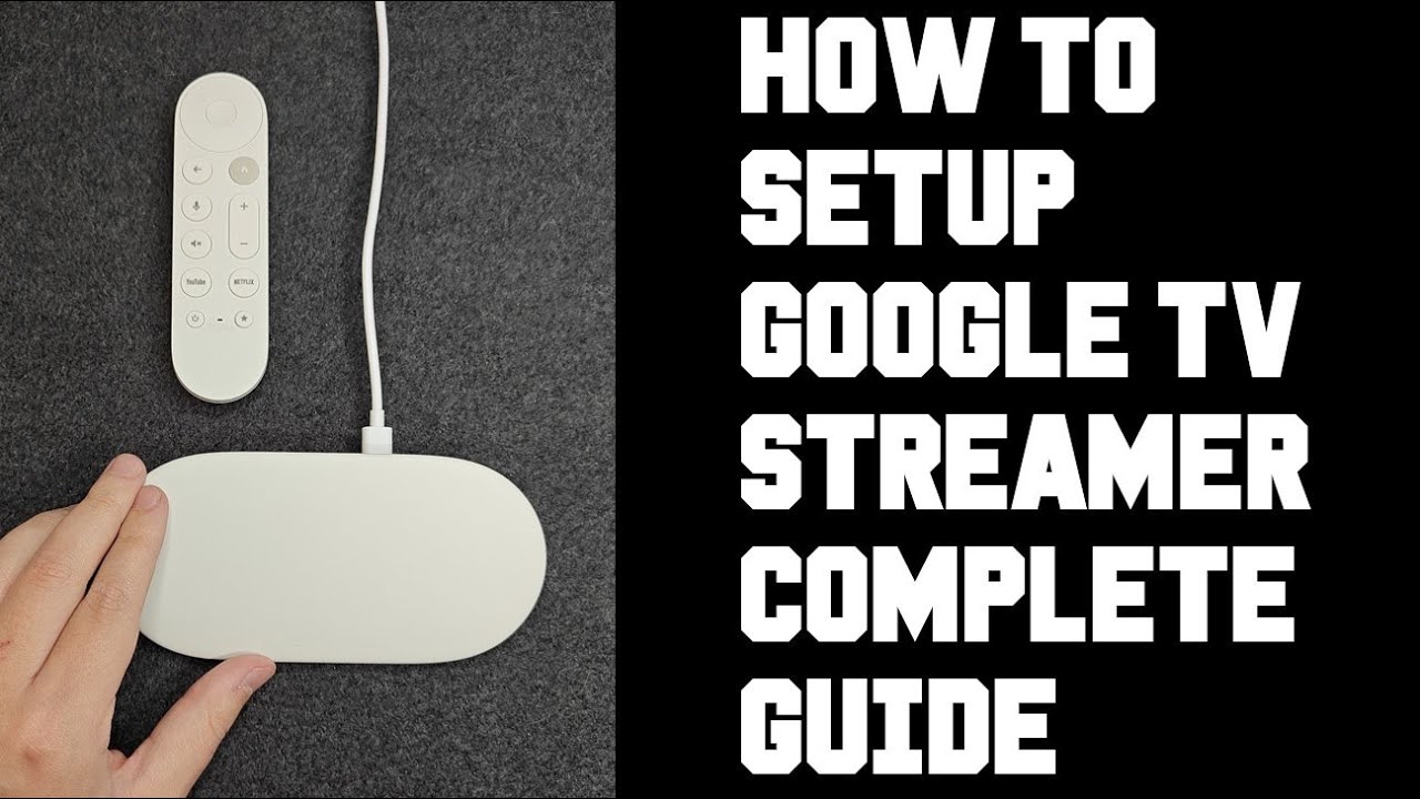 Как настроить Google TV Streamer 4K — руководство для начинающих Как настроить Google TV Streamer...
