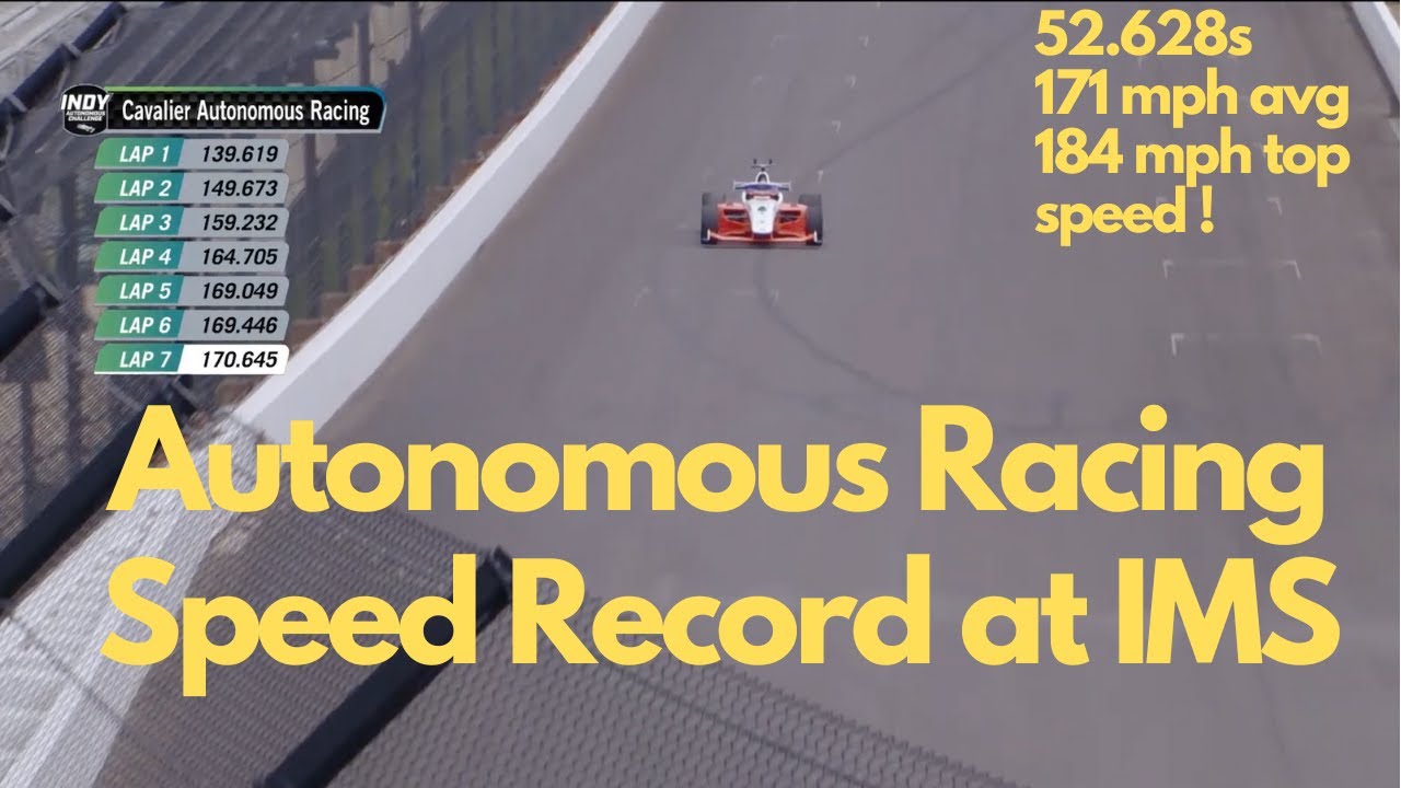 171 MPH World Record: UVA Cavalier Autonomous Racing Wins Indy Autonomous Challenge