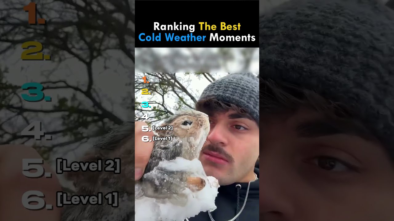Ranking Best Cold Weather Moments 🥶🧊