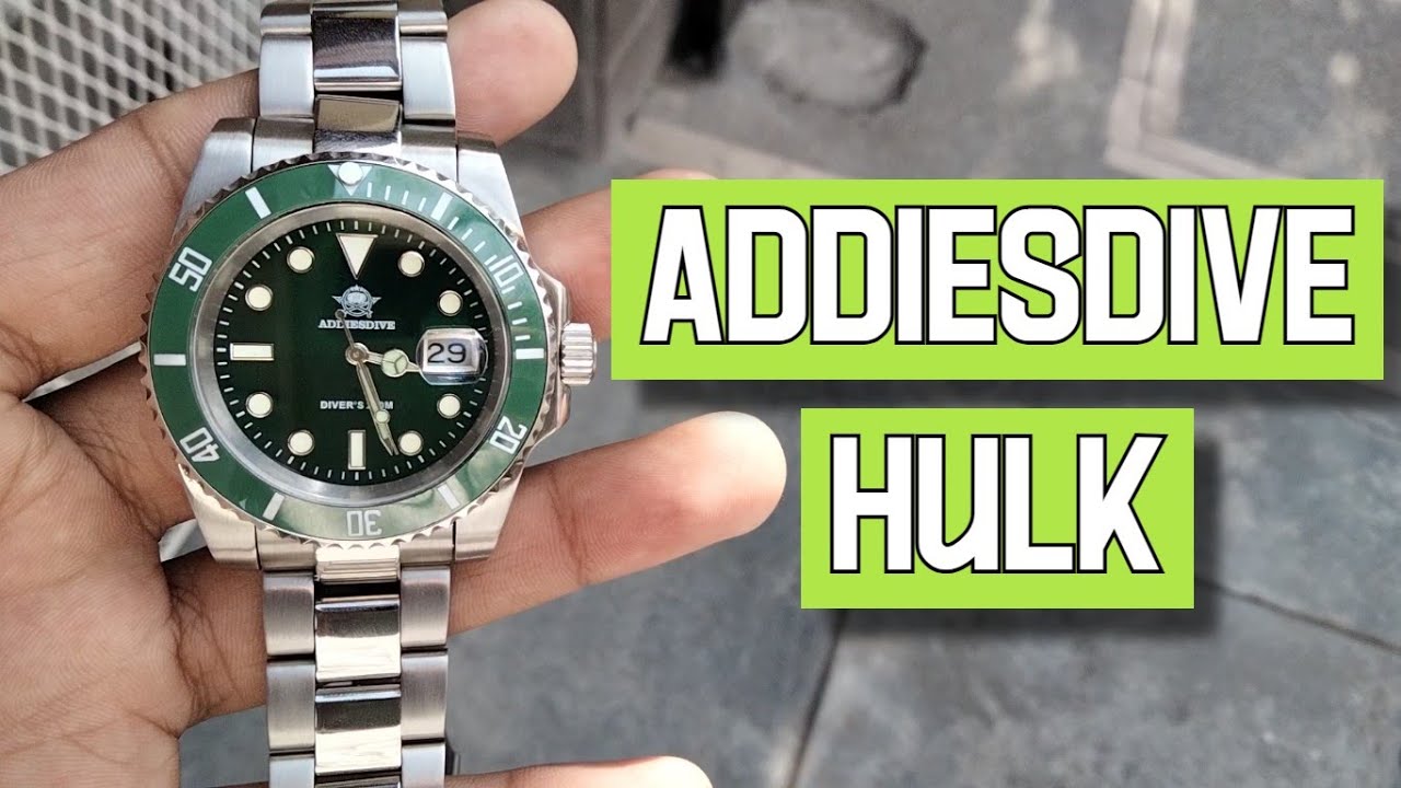 ¿El mejor homenaje al Rolex Submariner? - Reseña Reloj Addiesdive Submariner (Watchito)