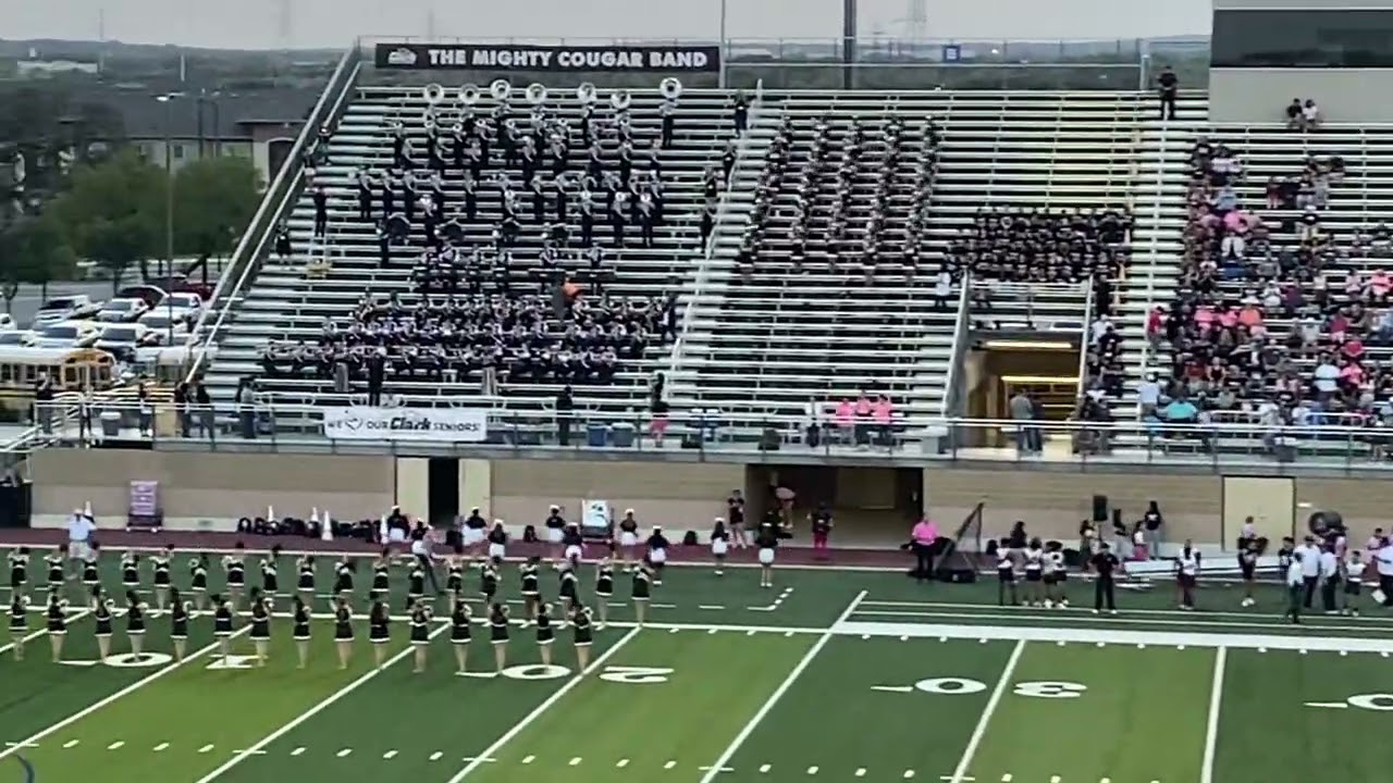 2022 Tom C. Clark High School Band plays Fight Song