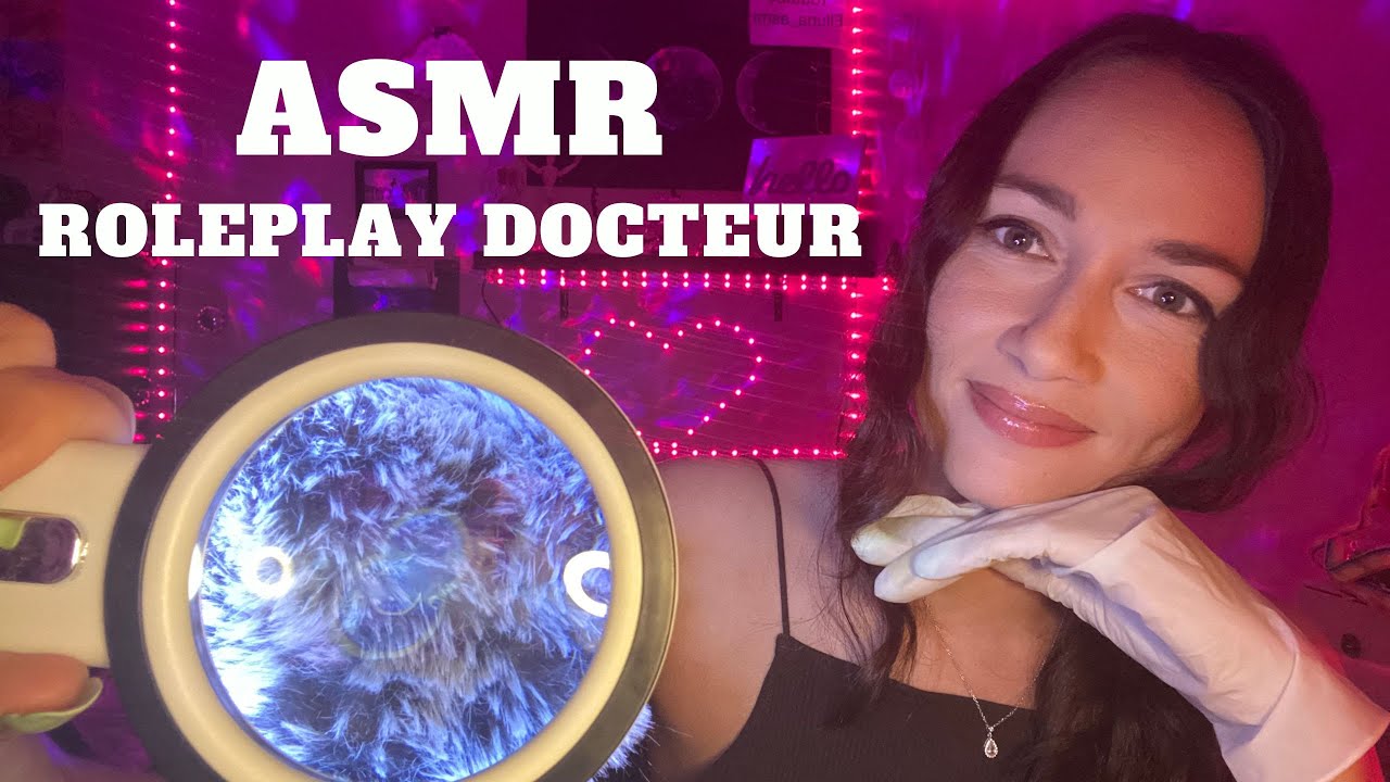 ASMR / ROLEPLAY docteur 👩🏼‍⚕️ je t’enlève une écharde du doigt et soigne ta blessure au genou 🏨