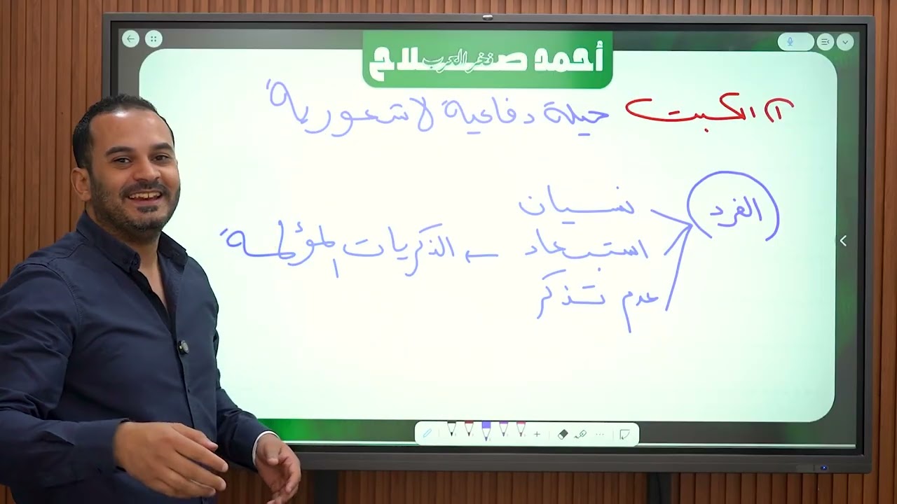 أساليب حل الصراع والإحباط _ علم نفس _ ثانية ثانوي _ ٢٠٢٦