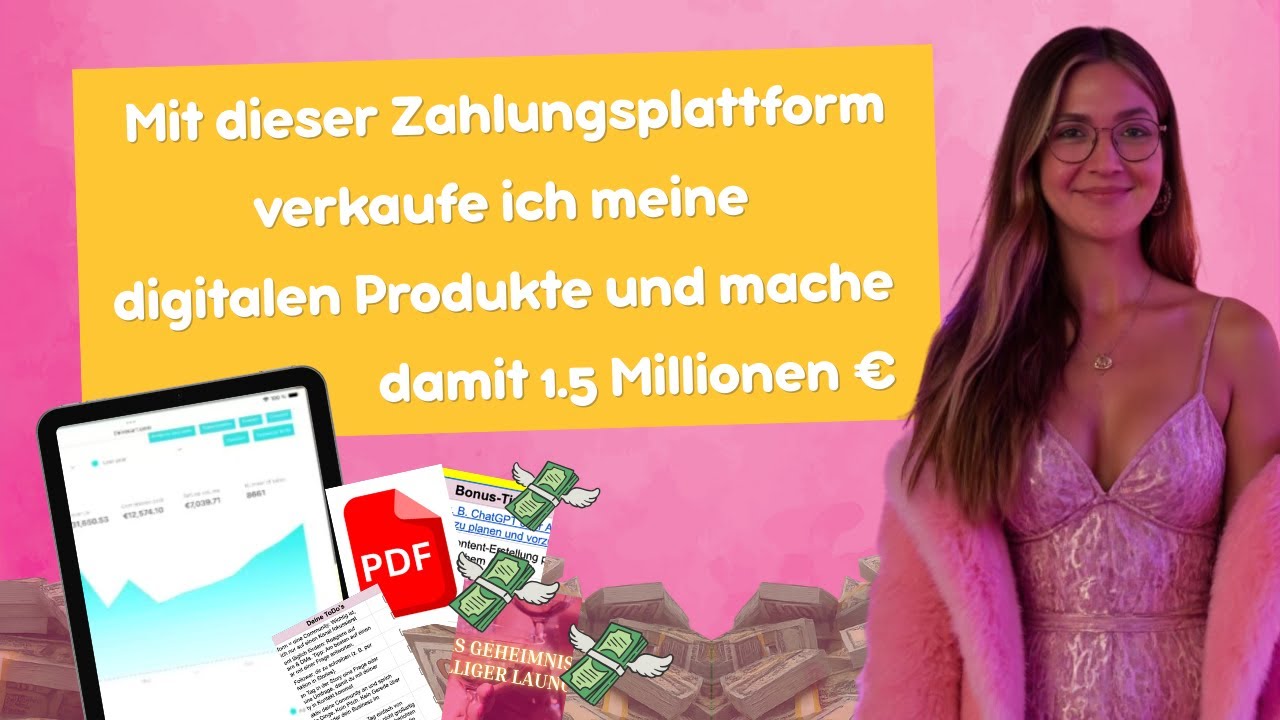 Mit dieser Zahlungsplattform verkaufe ich meine digitalen Produkte und mache damit 1.5 Millionen €