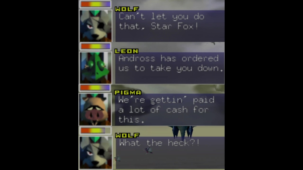 Star Fox 64 &mdash; Все появления Star Wolf