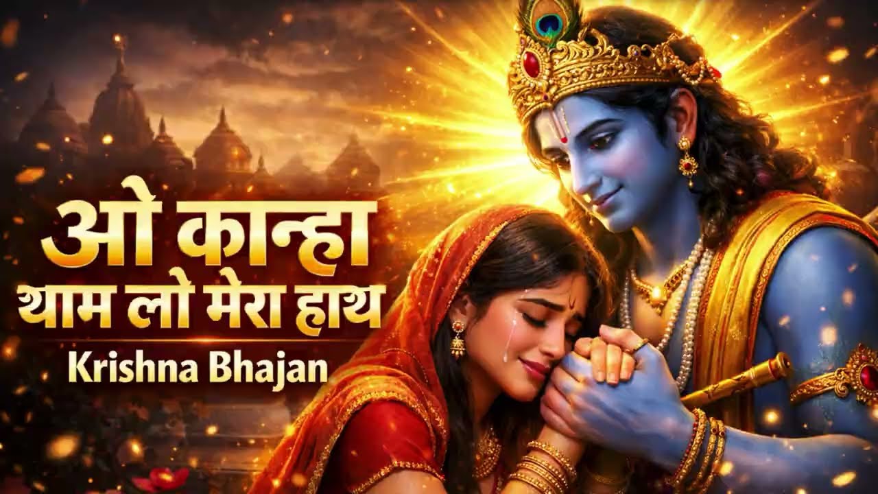 O Kanha Thaam Lo Mera Haath | Heart Touching Krishna Bhajan | Soulful Devotional Song#krishnabhajan 
