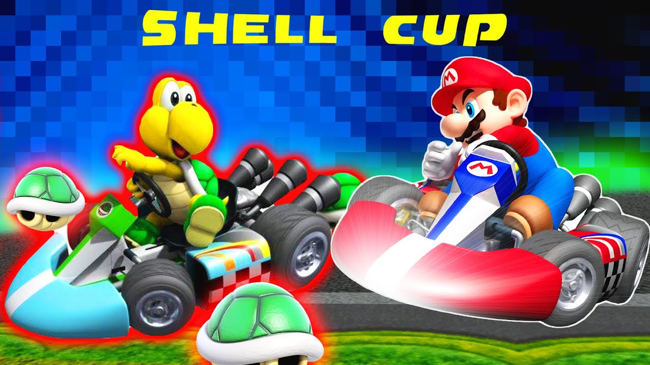 Mario Kart Wii - 150cc Grand Prix Shell Cup Gameplay (Koopa Troopa gameplay) in 2021
