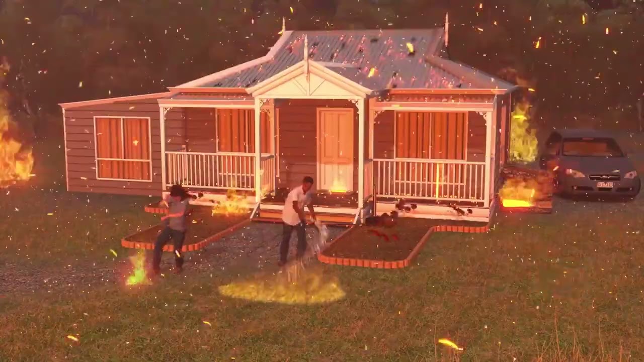 **Disturbing Wildfire Images** Ember Attack