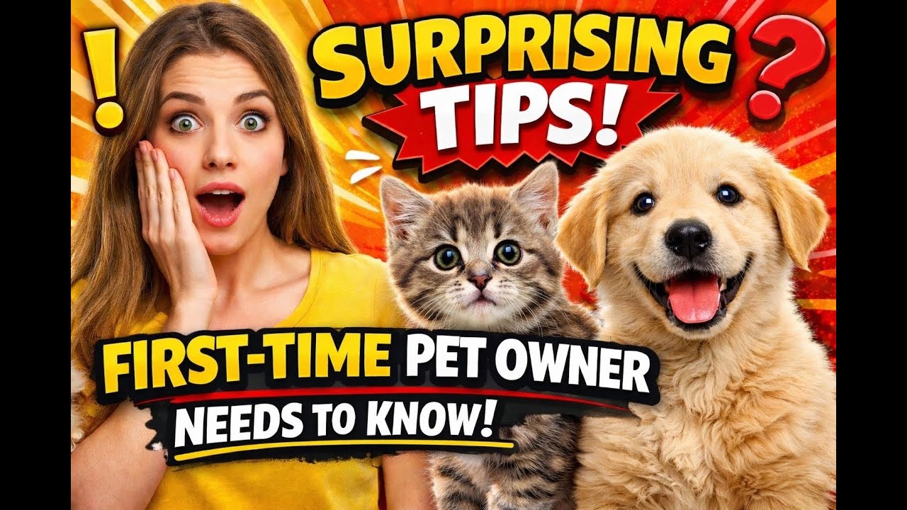 Surprising Advice Every First Time Pet Owner Needs to Know!