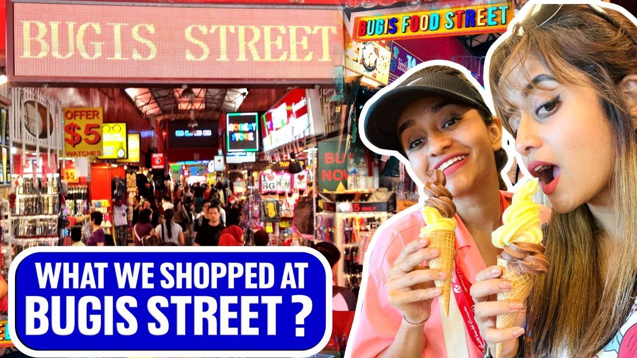 Singapore Street Shopping 🛒🛍️🛒 | Bugis Street | Cheap Shopping | Chaitra Vasudevan