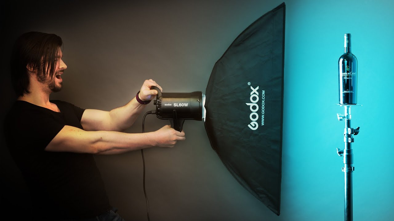 How to light a bottle - Learn to create amazing product shots with one light!