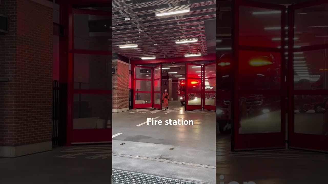 Doors are openings and a Japanese fire truck ready for action #japan