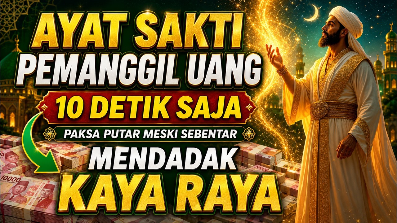 DOA NABI SULAIMAN PENARIK REZEKI AMPUH, doa pembuka rezeki dari segala penjuru,zikir pembuka rezeki