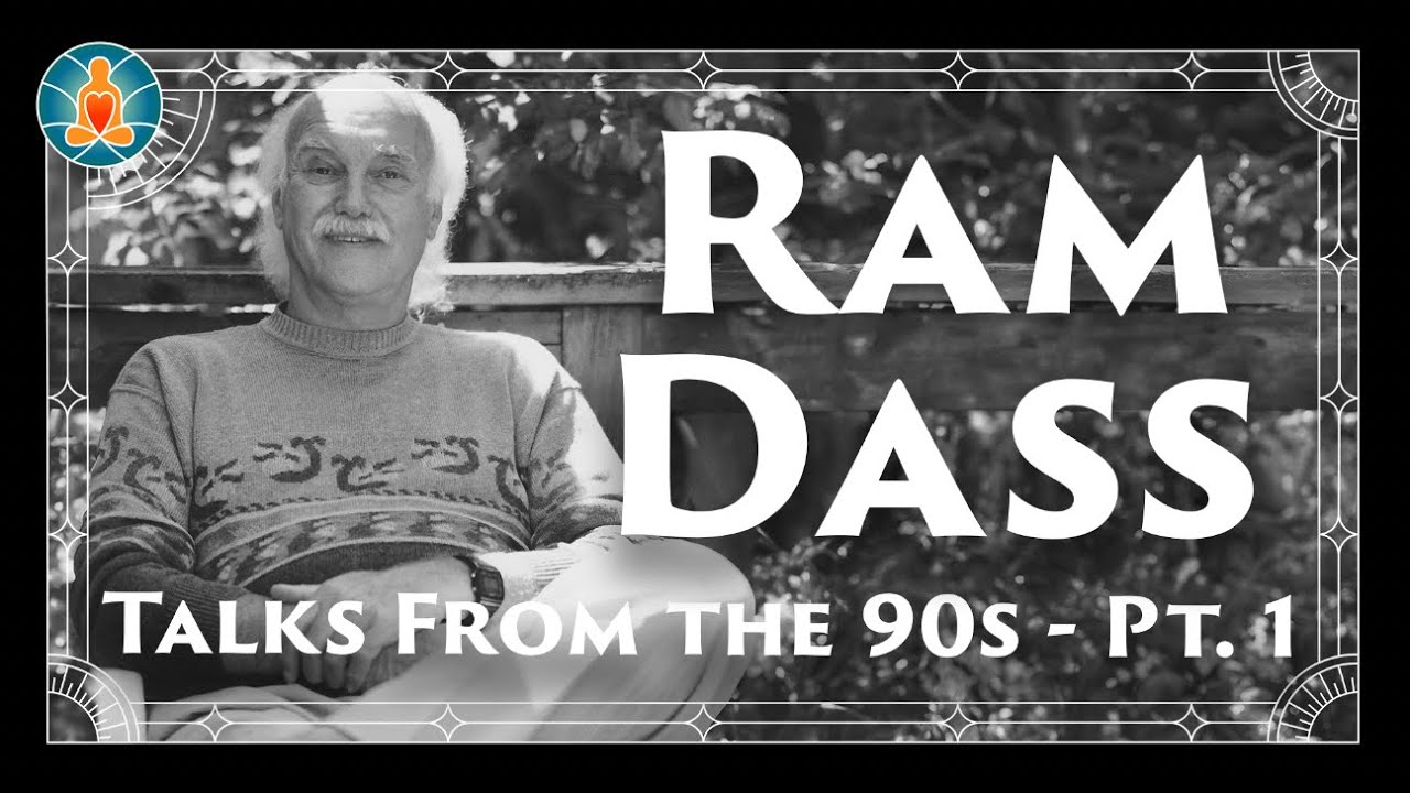 Ram Dass - Cracking the Egg | 90s | [Black Screen / No Music / Full Lecture]