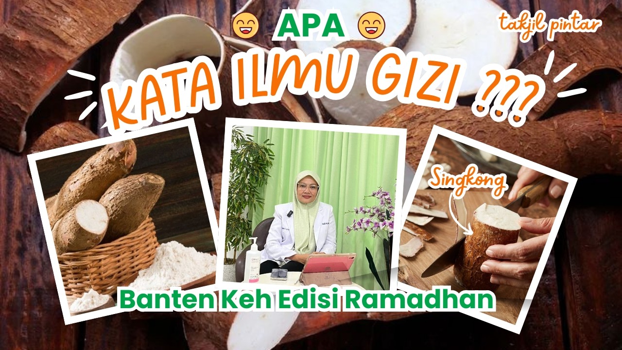 Sering Dianggap Sederhana - Ternyata Gizi Singkong Melimpah