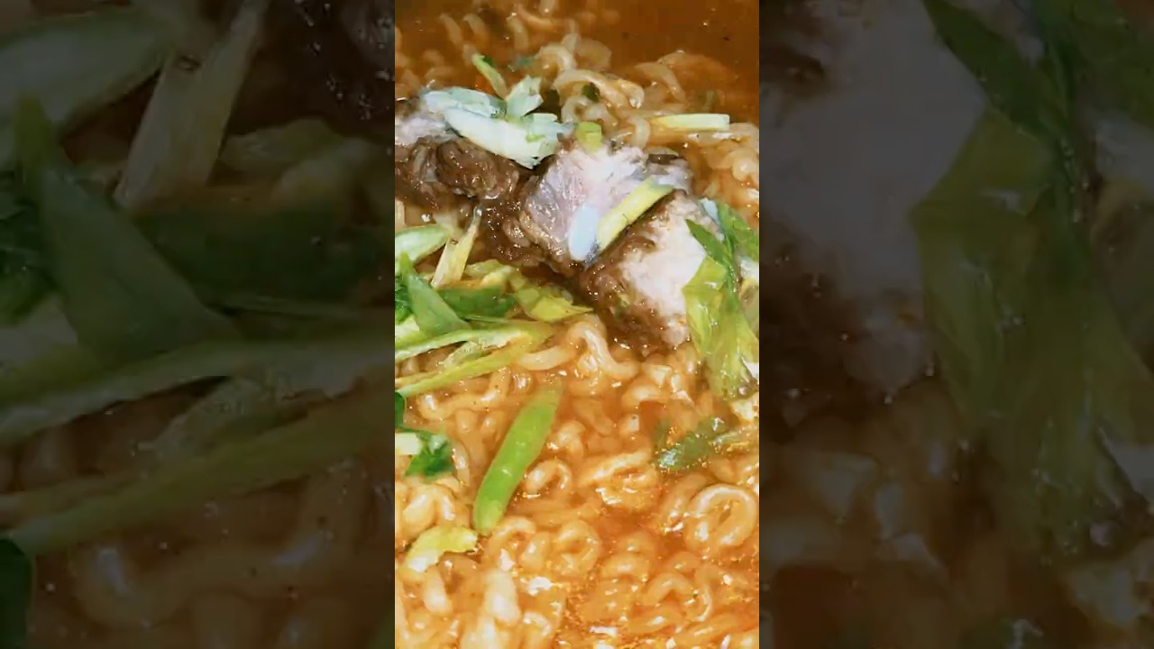 ASMR Jin Ramen 🍜🌶️