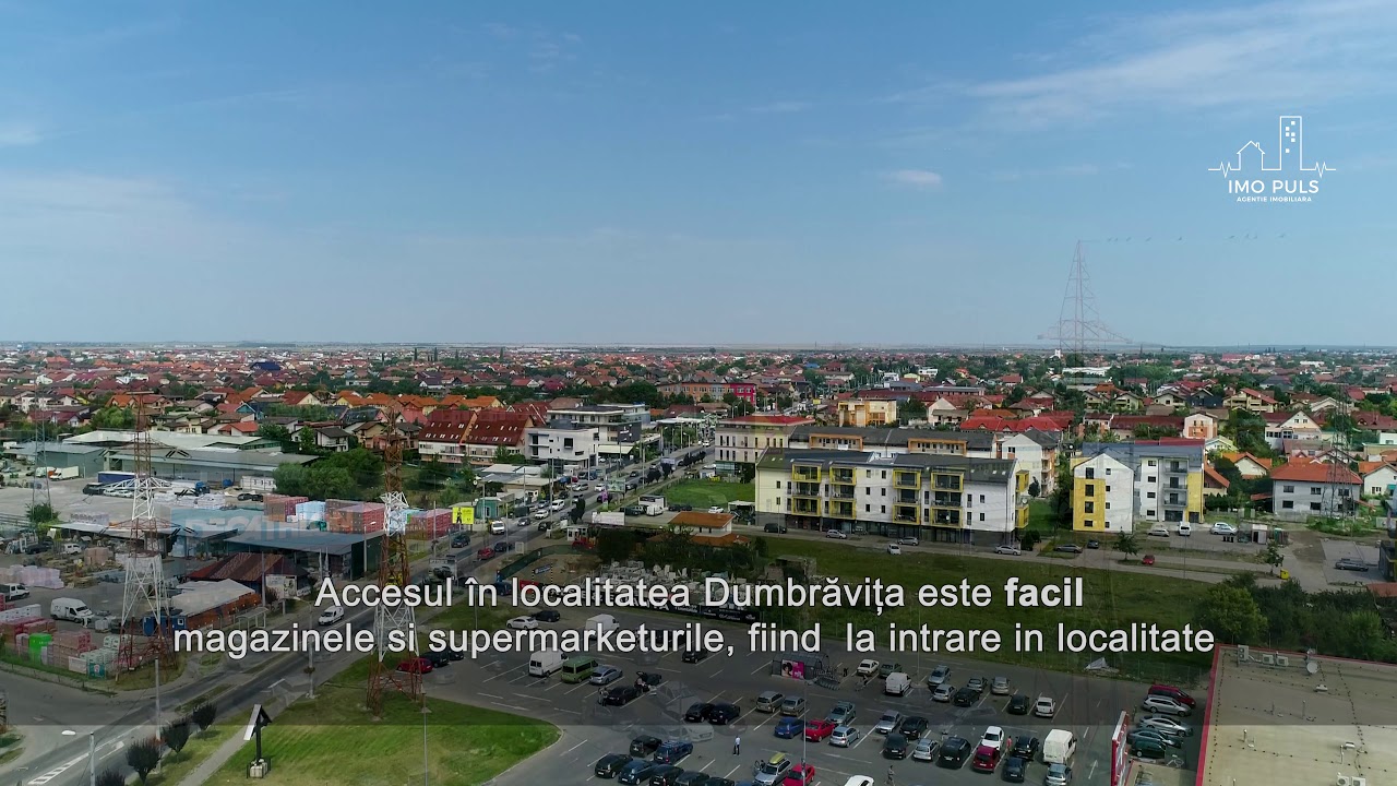ImoPuls vă prezintă zona Dumbrăvița (Timișoara) în câteva imagini.